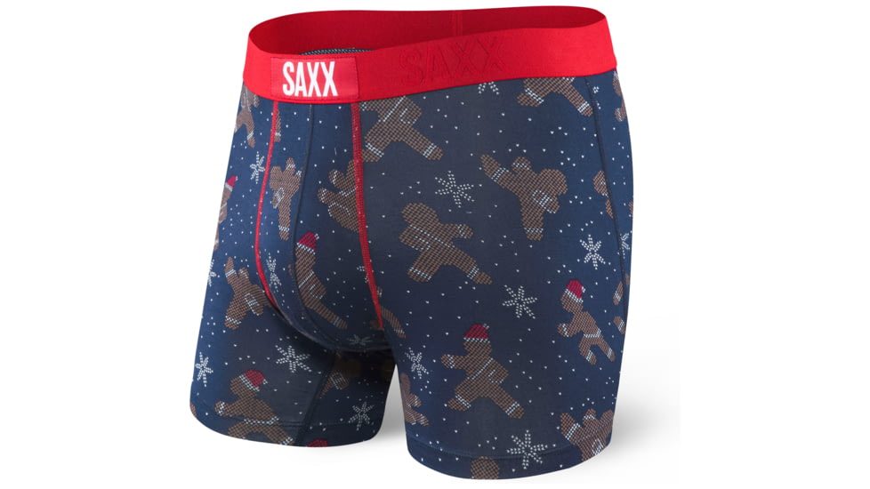 SAXX Vibe Modern Fit Boxer Brief - Mens, Ging-Ning, S, SXBM35-GNG-S
