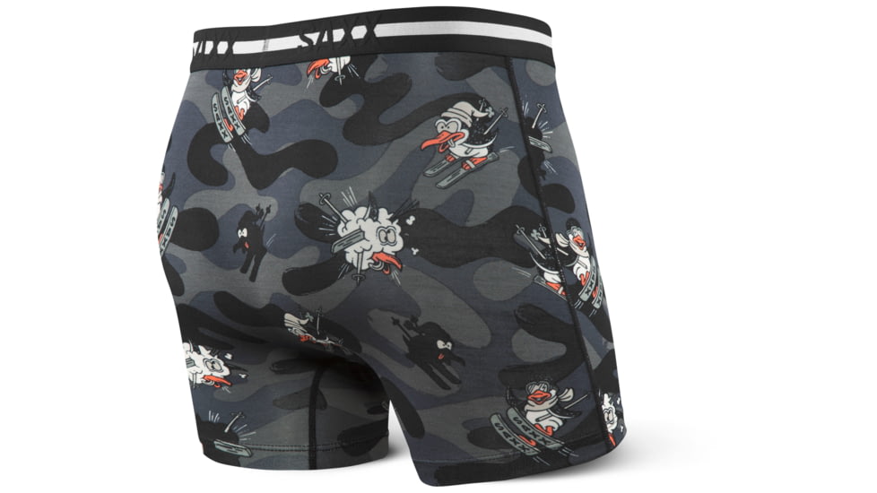 SAXX Vibe Modern Fit Boxer Brief - Mens, Hot Doggin, S, SXBM35-HDG-S