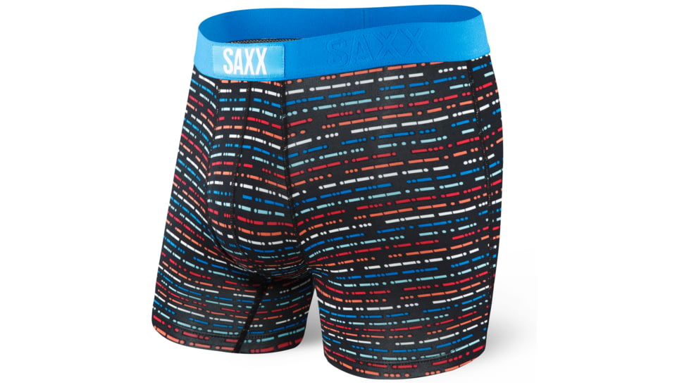 SAXX Vibe Modern Fit Boxer Brief - Mens, Morse Code, XL, SXBM35-MOR-XL