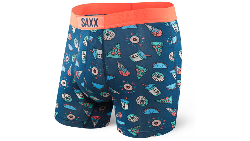 SAXX Vibe Modern Fit Boxer Brief - Mens, Munchies, S, SXBM35-MUN-S