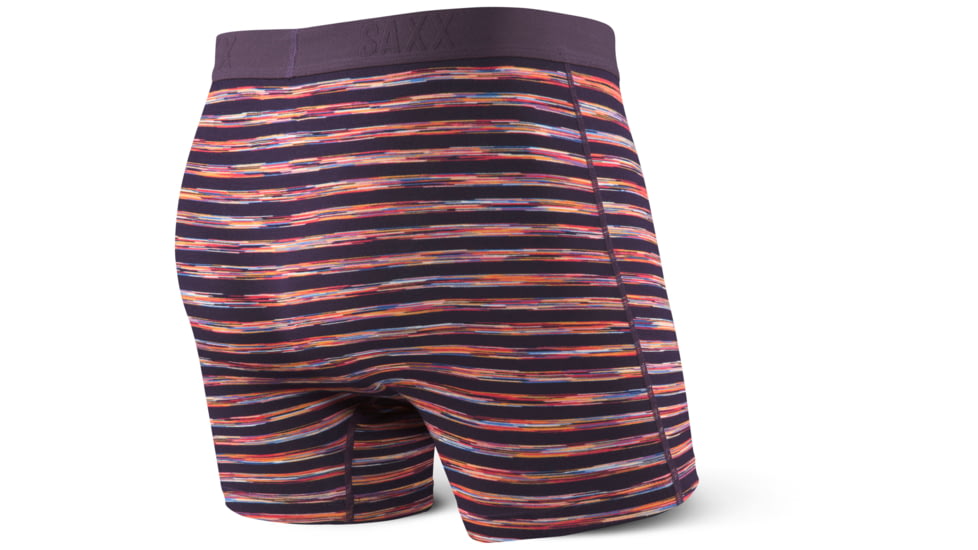SAXX Vibe Modern Fit Boxer Brief - Mens, Night Space Hiker Stripe, XL, SXBM35-NSH-XL