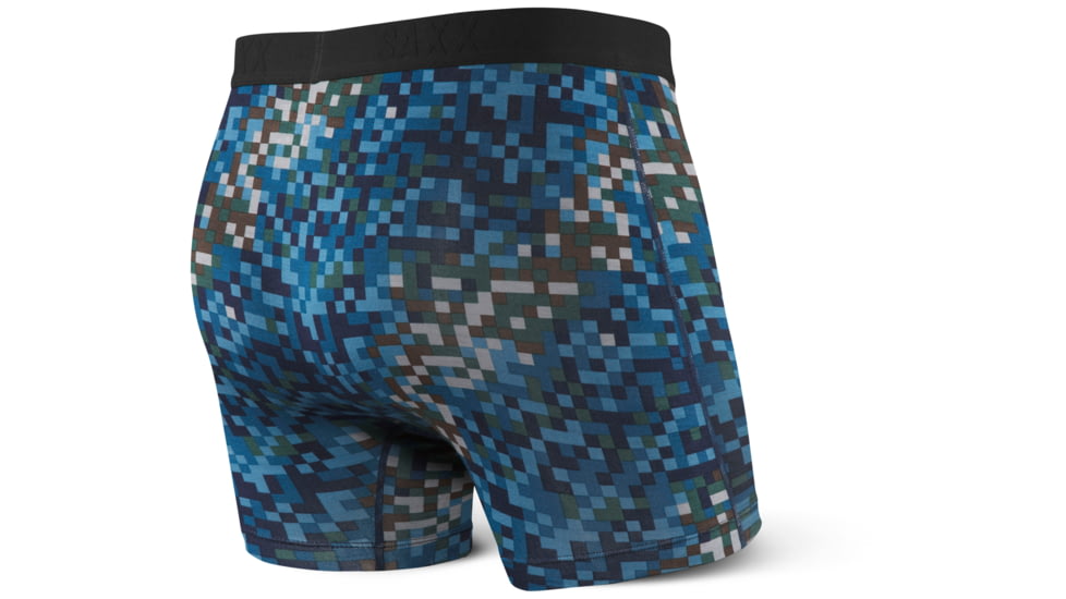 SAXX Vibe Modern Fit Boxer Brief - Mens, Ocean Camo, S, SXBM35-OCA-S