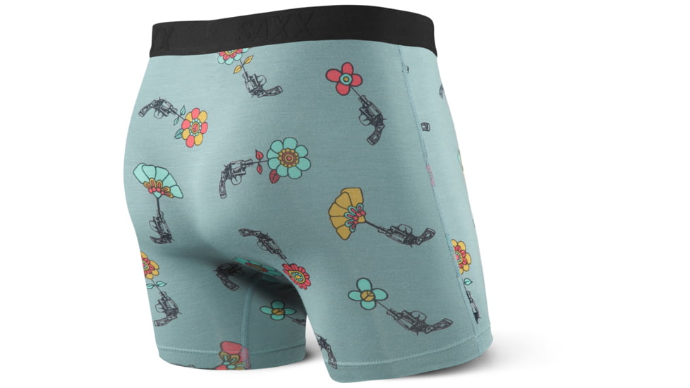 SAXX Vibe Modern Fit Boxer Brief - Mens, Peace Day, S, SXBM35-PEA-S
