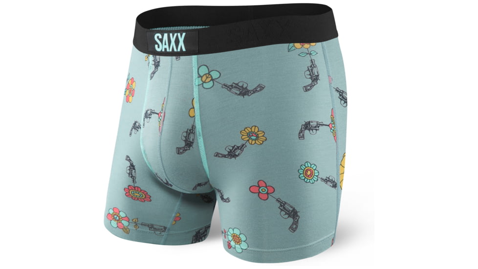 SAXX Vibe Modern Fit Boxer Brief - Mens, Peace Day, S, SXBM35-PEA-S
