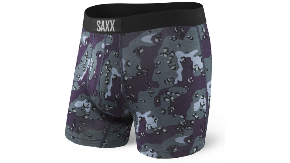 SAXX Vibe Modern Fit Boxer Brief - Mens, Purple Nighthawk, M, SXBM35-PNH-M