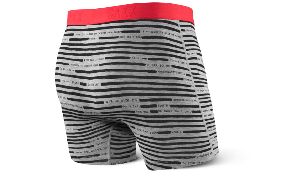 SAXX Vibe Modern Fit Boxer Brief - Mens, Tweet Storm, S, SXBM35-TWE-S