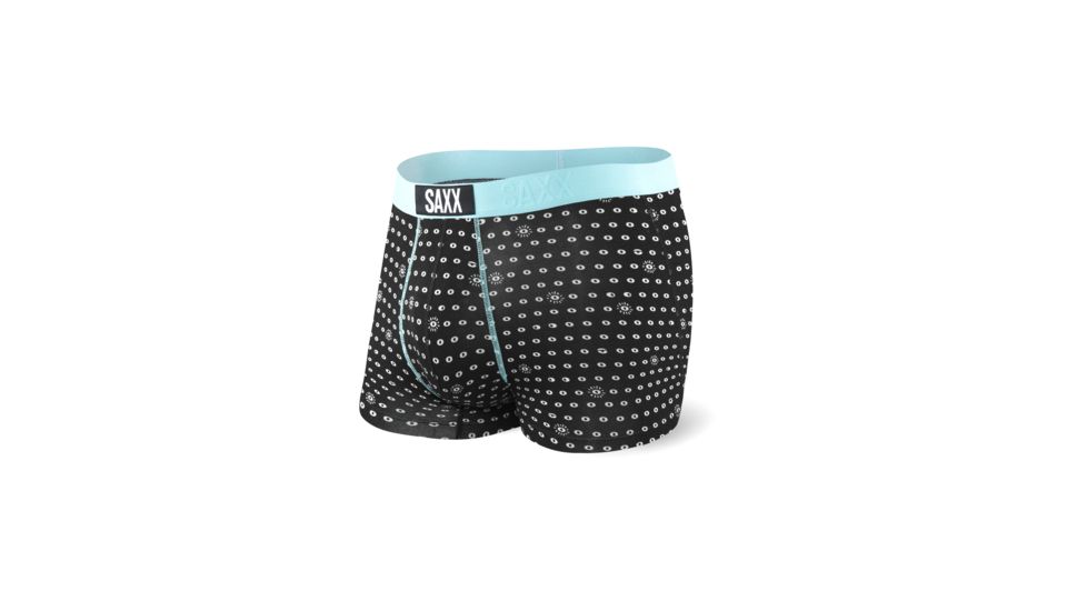 SAXX Vibe Modern Fit Trunk - Mens, Black Icu, S, SXTM35-ICB-S