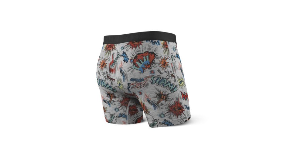 Saxx Vibe Print Boxer Modern Fit - Mens, Slam, Extra Small, SXBM35-SLA-XS