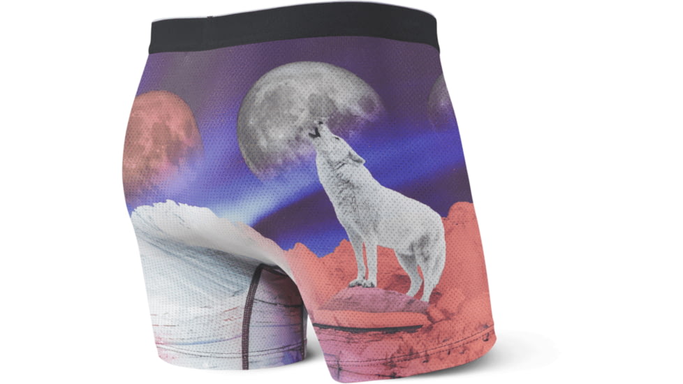 SAXX Volt Boxer Brief - Mens, Blood Moon, Large, SXBB29-BLM-L