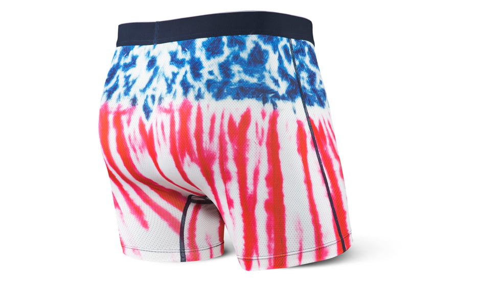 SAXX Volt Boxer Brief - Mens, Firecracker, Large, SXBB29-FIR-L