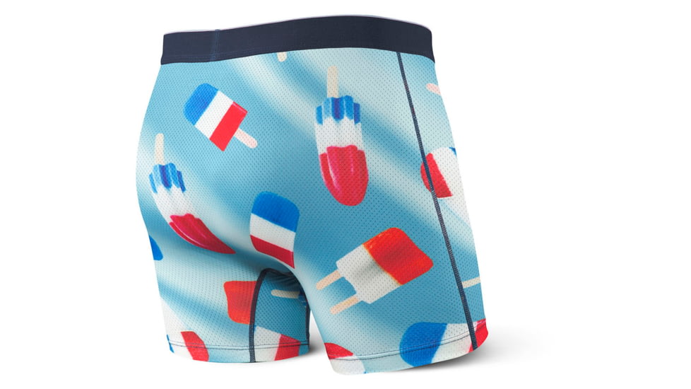 SAXX Volt Boxer Brief - Mens, Jet Stream, Small, SXBB29-JET-S