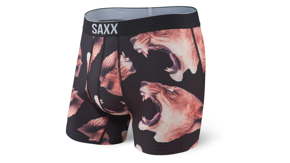 SAXX Volt Boxer Brief - Mens, Lion, Large, SXBB29-LIO-L