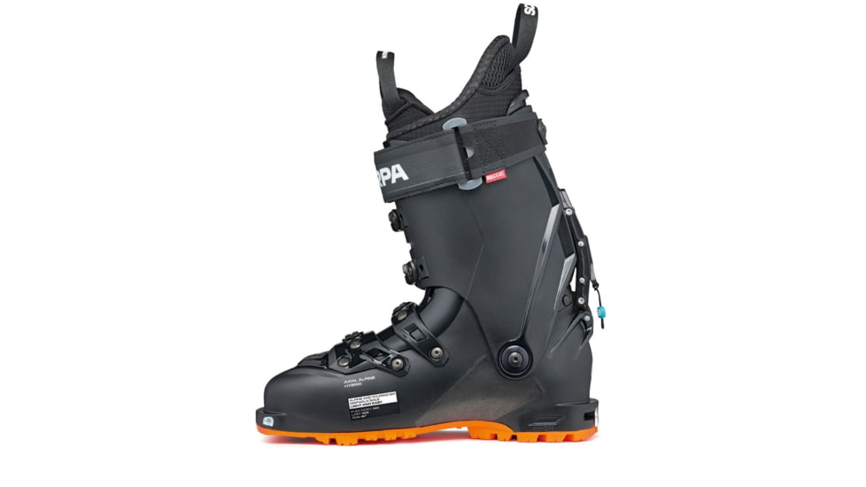 Scarpa 4-Quattro SL Boots - Mens, Black/Orange, 26.5, 12013/501-BlkOrg-26.5