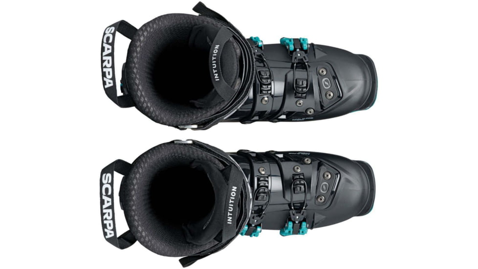 Scarpa 4-Quattro Sl - Womens, Black/Lagoon, 22, 12013/502-BlkLag-22.0