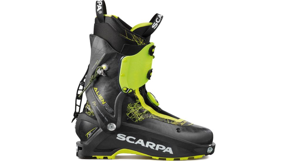 Scarpa Alien RS Alpine Touring Boot, Carbon Black, 24, 12168/500.1-Cblk-24.0