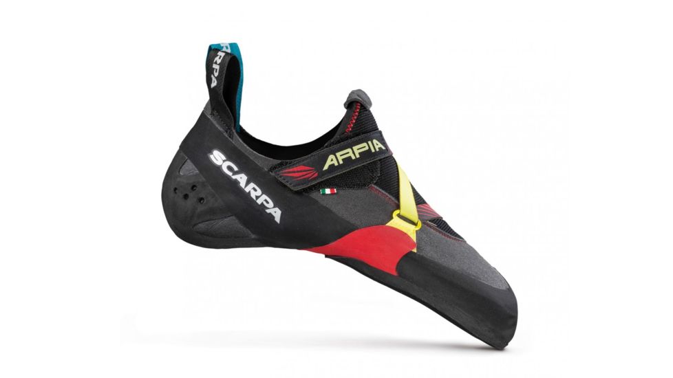 Scarpa Arpia Climbing Shoes - Men's, Black/Red, 43.5, 70058/001-BlkRed-43.5