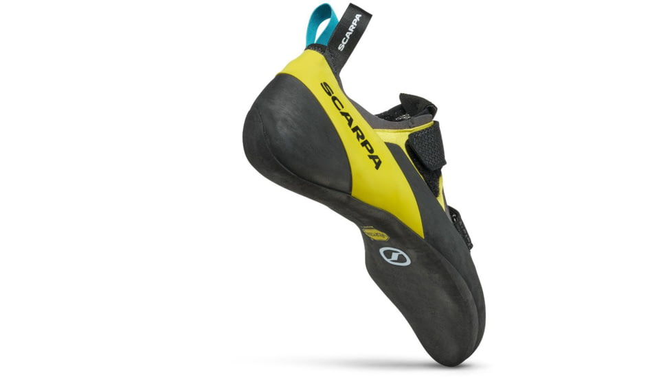 Scarpa Scarpa Arpia V Climbing Shoes - Men's, Shark/Yellow, 44, 70084/000-SrkYel-44
