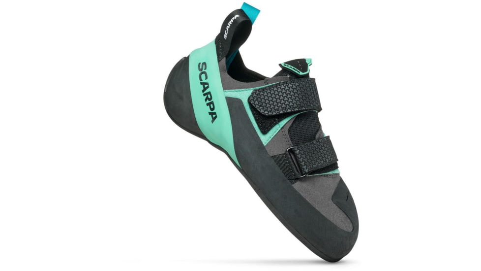 Scarpa Arpia V LV Climbing Shoes, Shark/Aqua, 41.5, 70087/000-SrkAqua-41.5