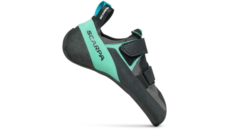 Scarpa Arpia V LV Climbing Shoes, Shark/Aqua, 41.5, 70087/000-SrkAqua-41.5