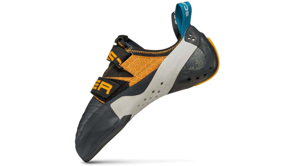 Scarpa Booster Climbing Shoes, Black/Orange, 42.5, 70060/000-BlkOrg-42.5