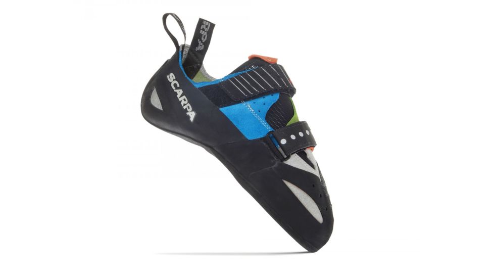 Scarpa Boostic Climbing Shoes - Mens, Parrot/Spring/Turquoise, Medium, 40.5, 70014/000-ParSpgTrq-40.5