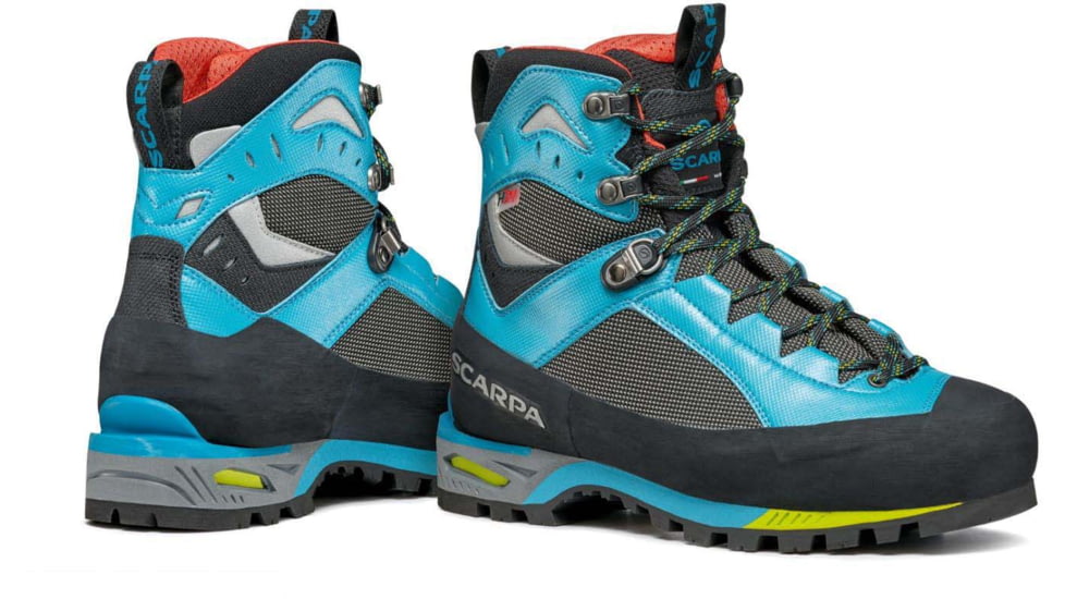Scarpa Charmoz HD Mountaineering Shoes - Womens, Shark/Maldive, 38, 71052/252-SrkMal-38