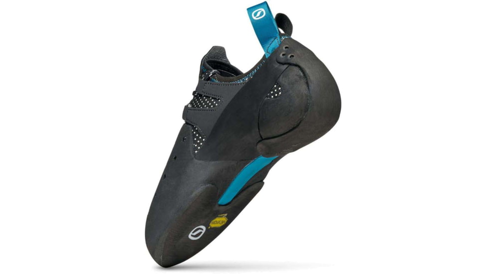Scarpa Chimera Climbing Shoes, Black/Azure, 36, 70073/000-BlkAzr-36