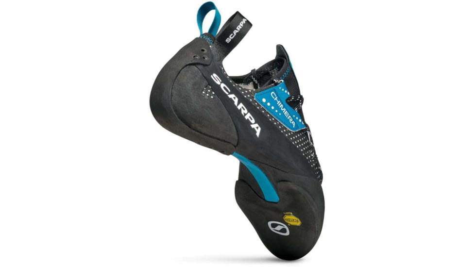 Scarpa Chimera Climbing Shoes, Black/Azure, 36, 70073/000-BlkAzr-36