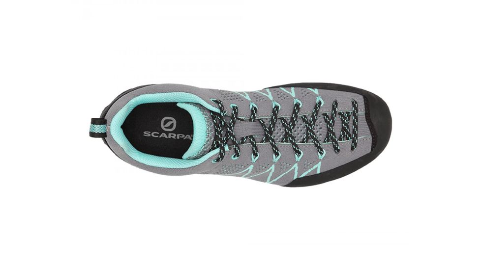 Scarpa Crux Air Shoes - Womens, Smoke/Ice Green, Medium, 37.5, 72057/352-SmkIgrn-37.5
