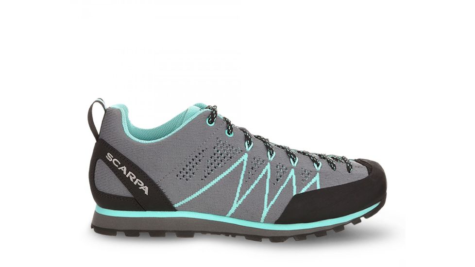 Scarpa Crux Air Shoes - Womens, Smoke/Ice Green, Medium, 37.5, 72057/352-SmkIgrn-37.5