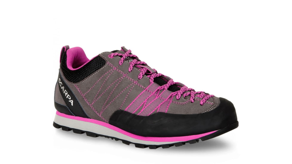 Scarpa Crux Approach Shoes - Women's, Mid Grey/Dahlia, 38.5, 72052-352-MidgryDal-38.5