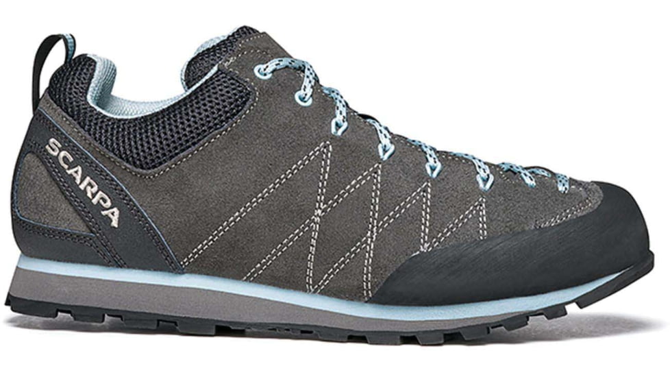Scarpa Crux Approach Shoes - Womens, Shark/Blue Radiance, 42, 72053/352-SrkBlurad-42