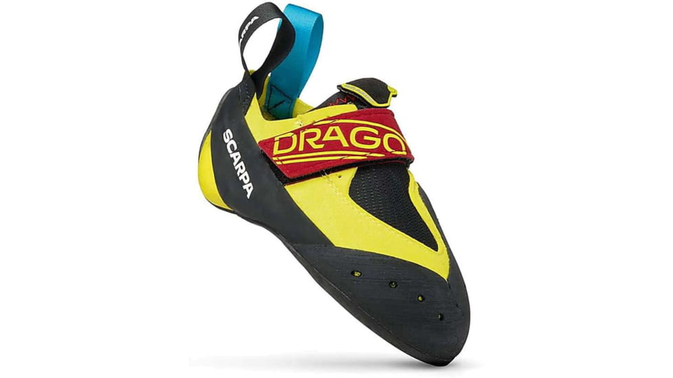 Scarpa Drago Kid Climbing Shoes - Youth, Yellow, 31, 70047/003-Yel-31