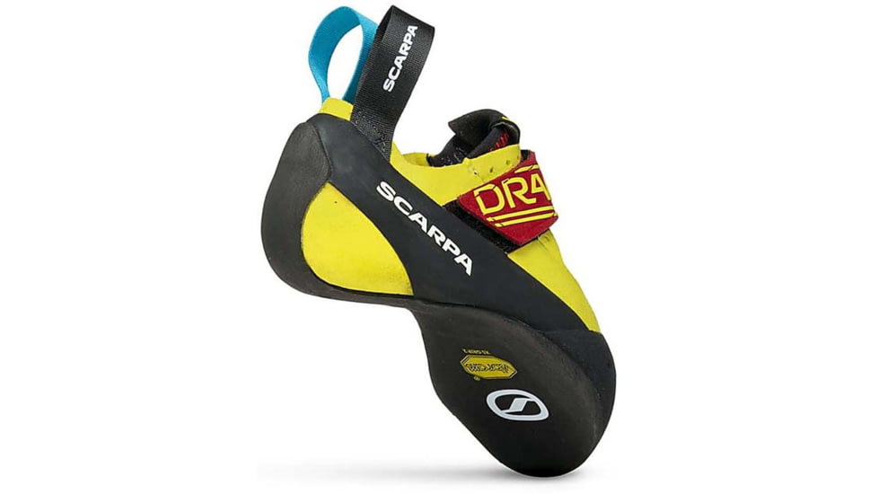 Scarpa Drago Kid Climbing Shoes - Youth, Yellow, 31, 70047/003-Yel-31
