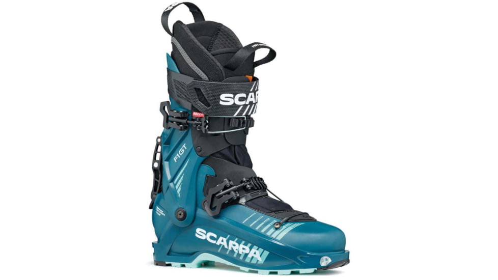 Scarpa F1 GT Ski Boots - Womens, Petrol/Aqua, 23, 12182/502-PetAqua-23.0