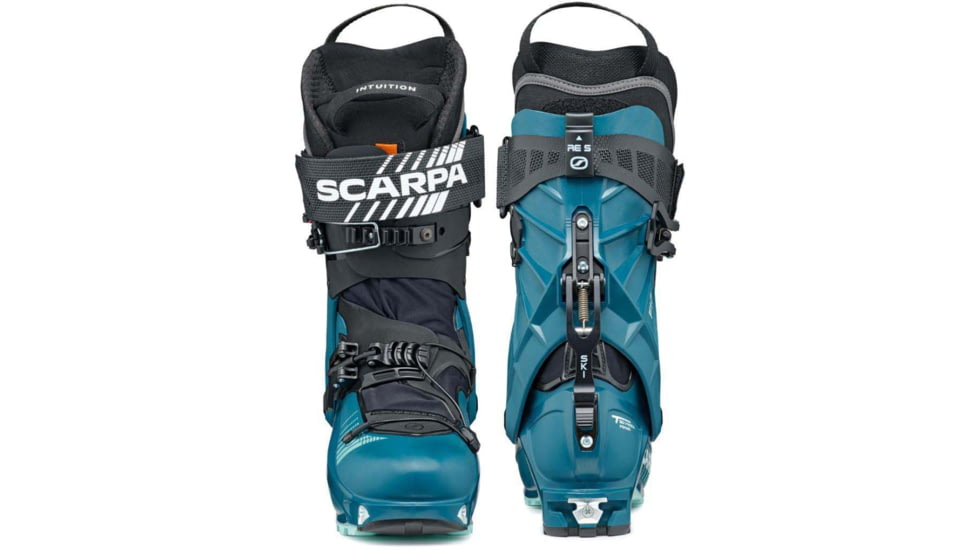 Scarpa F1 GT Ski Boots - Womens, Petrol/Aqua, 23, 12182/502-PetAqua-23.0