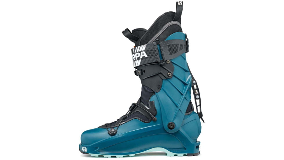 Scarpa F1 GT Ski Boots - Womens, Petrol/Aqua, 23, 12182/502-PetAqua-23.0