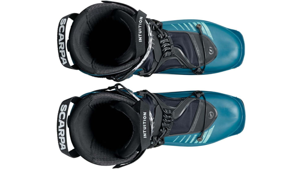 Scarpa F1 GT Ski Boots - Womens, Petrol/Aqua, 23, 12182/502-PetAqua-23.0