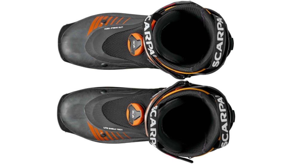 Scarpa F1 LT Ski Boots - Mens, Carbon/Orange, 31, 12172/500.1-CbnOrg-31.0