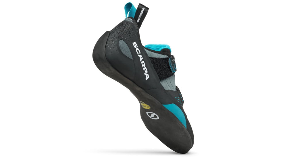 Scarpa Force Climbing Shoes - Mens, Conifer/Azure, 43, 70049/001-ConAzr-43