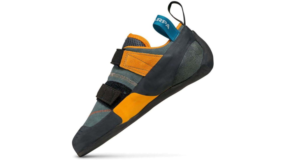 Scarpa Force V Climbing Shoes - Mens, Mangrove/Papaya, 42.5, 70018/001-ManPap-42.5