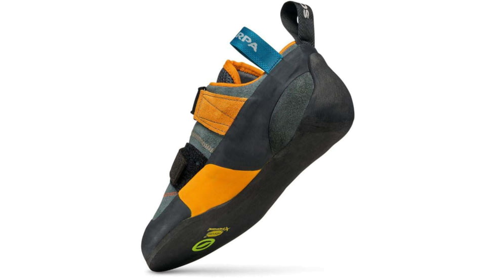Scarpa Force V Climbing Shoes - Mens, Mangrove/Papaya, 42.5, 70018/001-ManPap-42.5