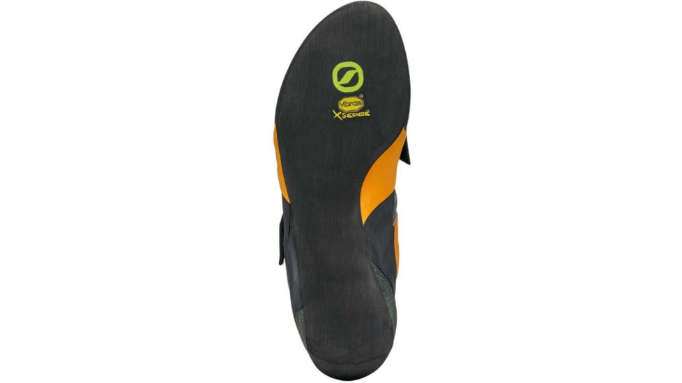 Scarpa Force V Climbing Shoes - Mens, Mangrove/Papaya, 42.5, 70018/001-ManPap-42.5