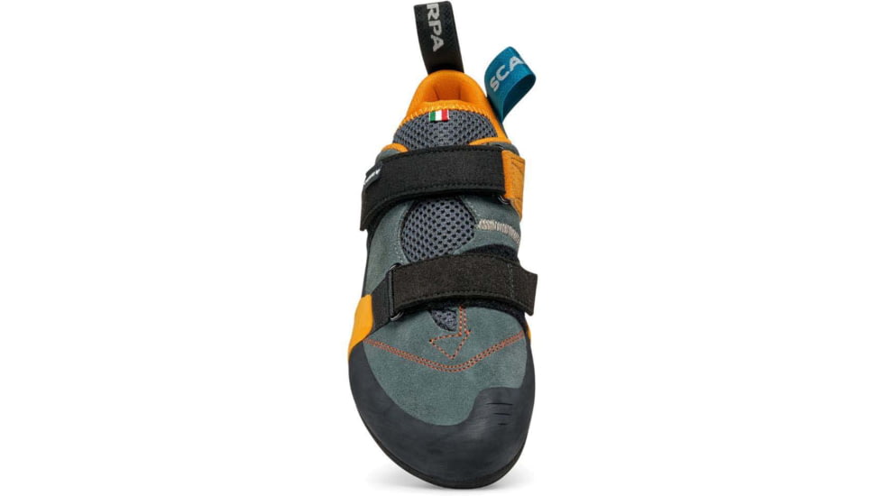 Scarpa Force V Climbing Shoes - Mens, Mangrove/Papaya, 42.5, 70018/001-ManPap-42.5