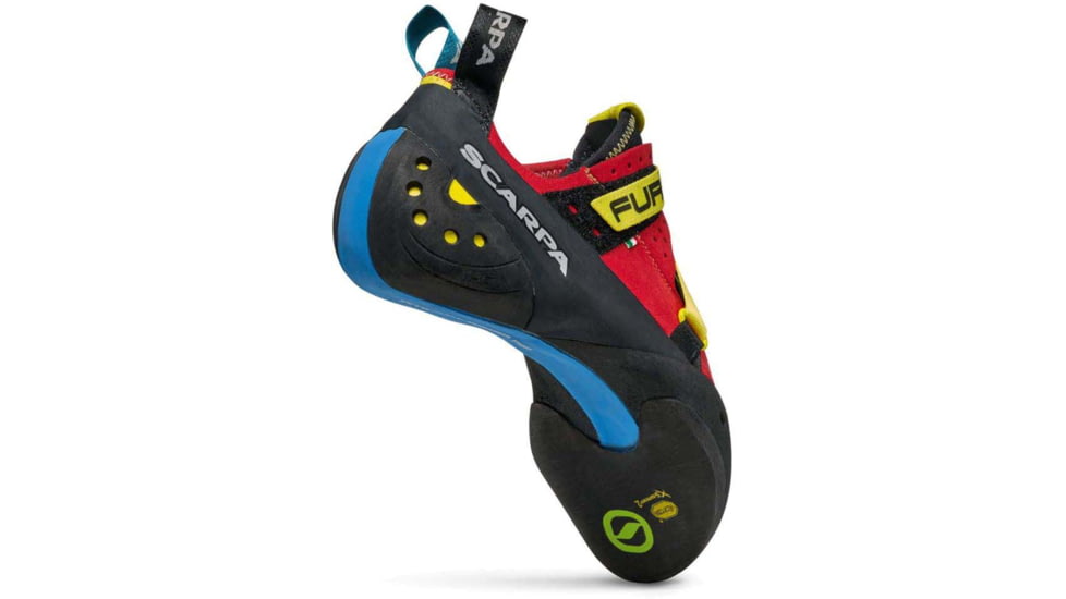 Scarpa Furia S Climbing Shoes, Parrot/Yellow, 39, 70055/000-ParYel-39