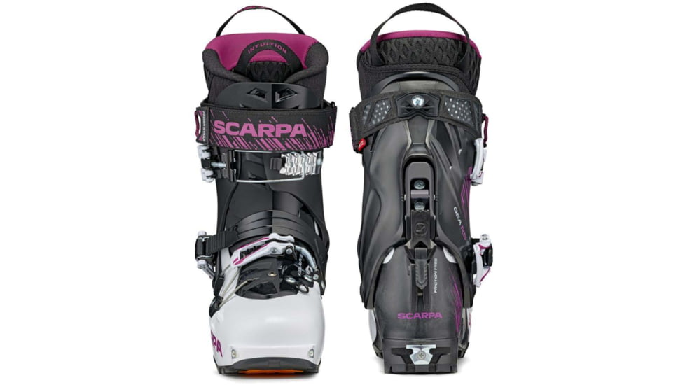 Scarpa Gea RS Alpine Touring Boot - Womens, White/Black/Rouge, 26, 12051/502-WhtBlkRou-26.0
