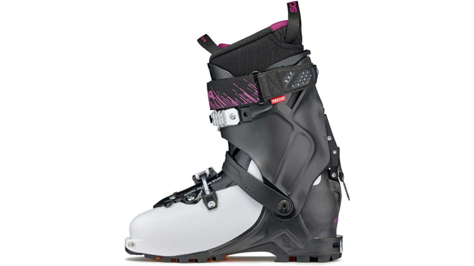 Scarpa Gea RS Alpine Touring Boot - Womens, White/Black/Rouge, 26, 12051/502-WhtBlkRou-26.0