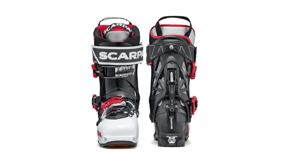 Scarpa Gea RS - Womens, White/Black/Warm Red, 26, 12046-502-2-WBW-26-0