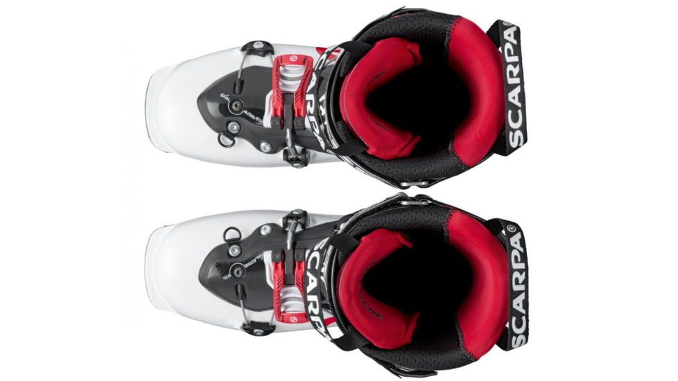 Scarpa Gea RS - Womens, White/Black/Warm Red, 26, 12046-502-2-WBW-26-0