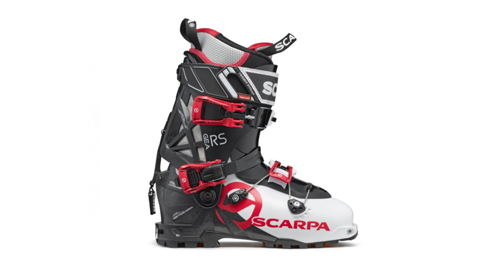 Scarpa Gea RS - Womens, White/Black/Warm Red, 26, 12046-502-2-WBW-26-0